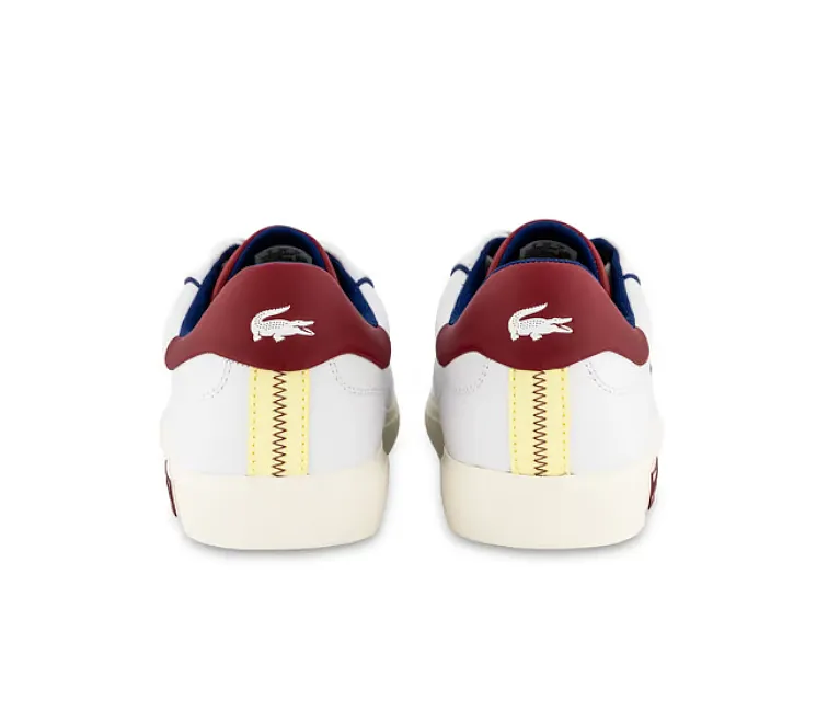 Men's Lacoste Powercourt 2.0 222 1 (White/Red)