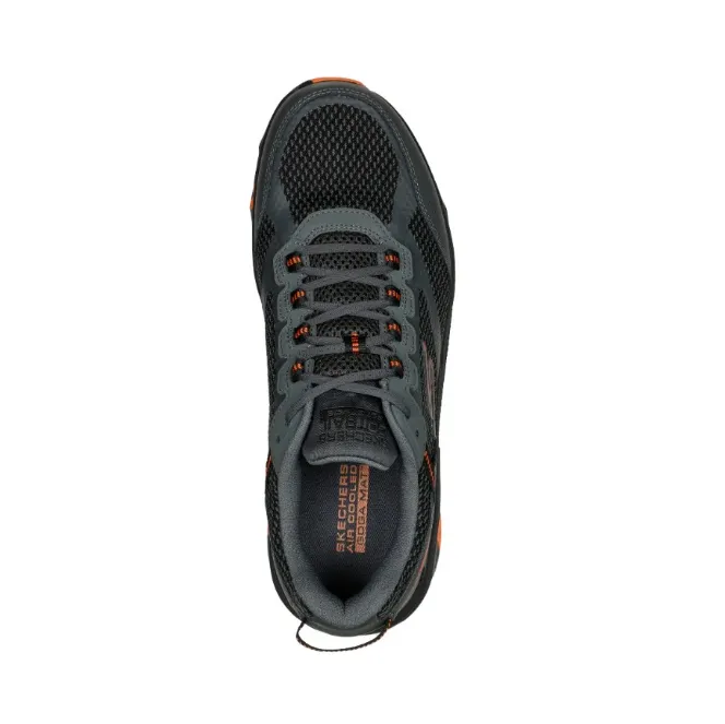 Mens Skechers Gorun Trail Altitude - Marble Rock Charcoal/Orange Athletic Shoes