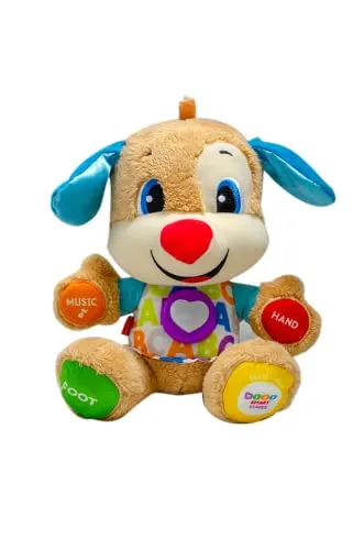 Nanny Cam Stuffed Dog Toy