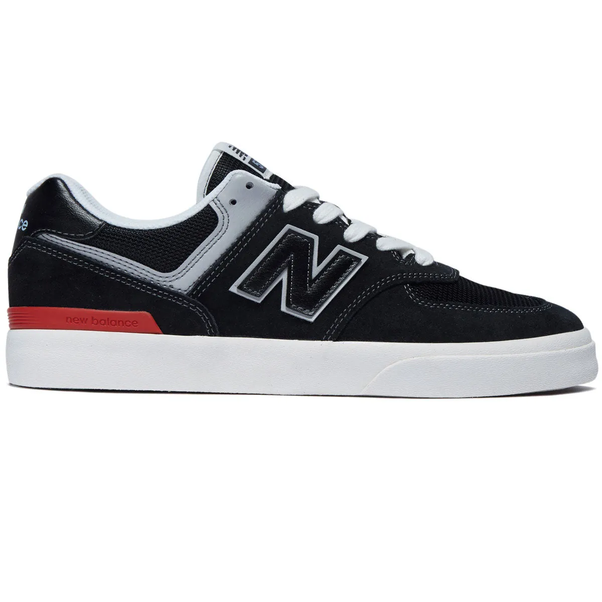 New Balance 574 Vulc Wide Shoes - Black