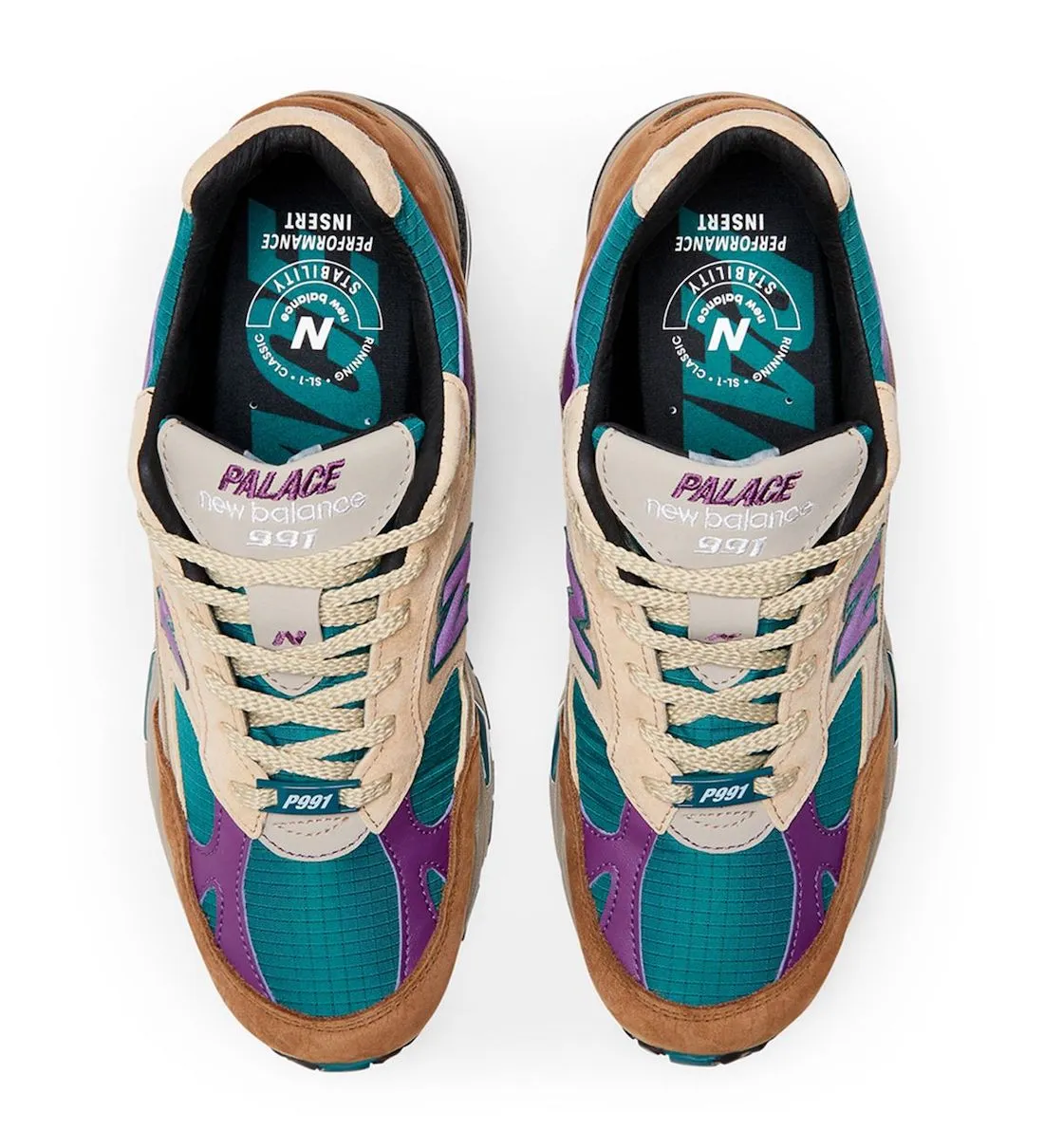 NEW BALANCE 991 MI UK PALACE TEAL