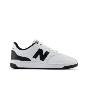 NEW BALANCE KID'S GRADE SCHOOL BB80 BLACK/WHITE SNEAKER SHOES