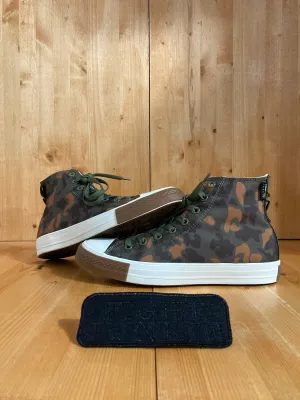 NEW! CONVERSE CHUCK TAYLOR ALL STAR HI FIELD Men's Size 9 Cordura Canvas High Top Shoes Sneakers Camo 161429C