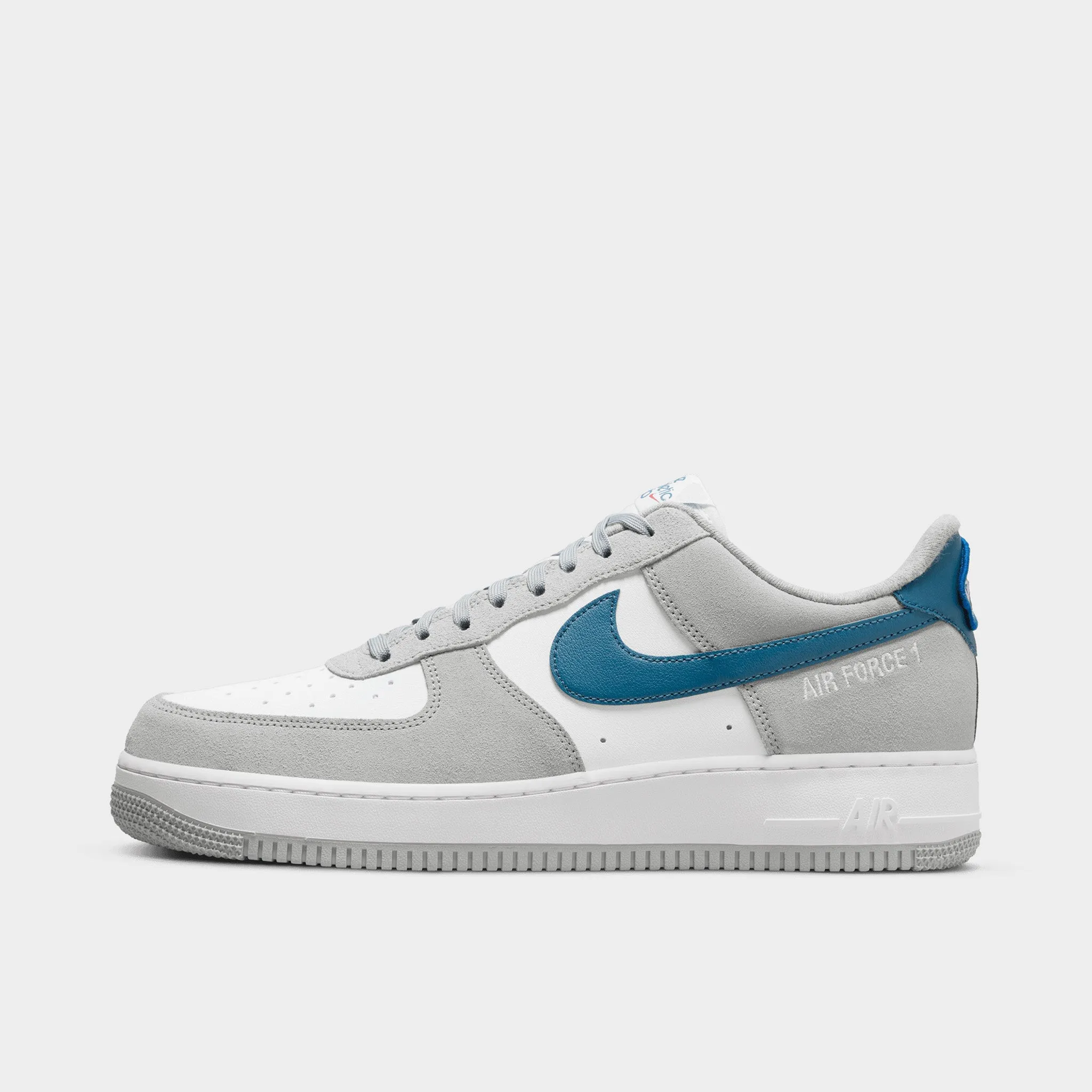 Nike Air Force 1 `07 LV8 Lt Smoke Grey / Marina - White