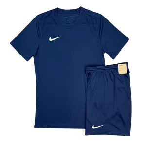 Nike Dri-Fit Tshirt / Shorts Set - Midnight Blue / Navy