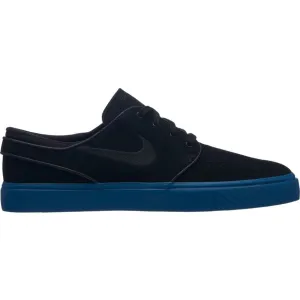 Nike SB Zoom Janoski Skate Shoes - Black/Black - Blue Force