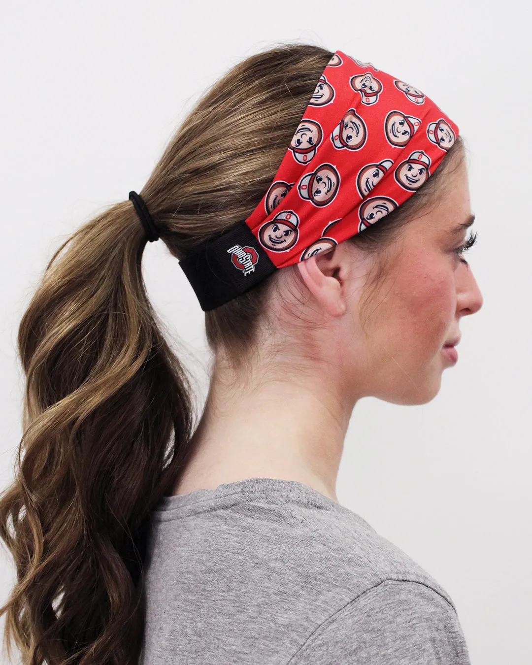 Ohio State® Brutus Scarlet - Accelerate Athletic Headband