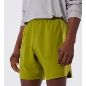 OUTDOOR VOICES Men's Linerless High Stride 7" Short XS Mossy Green Apple NWT