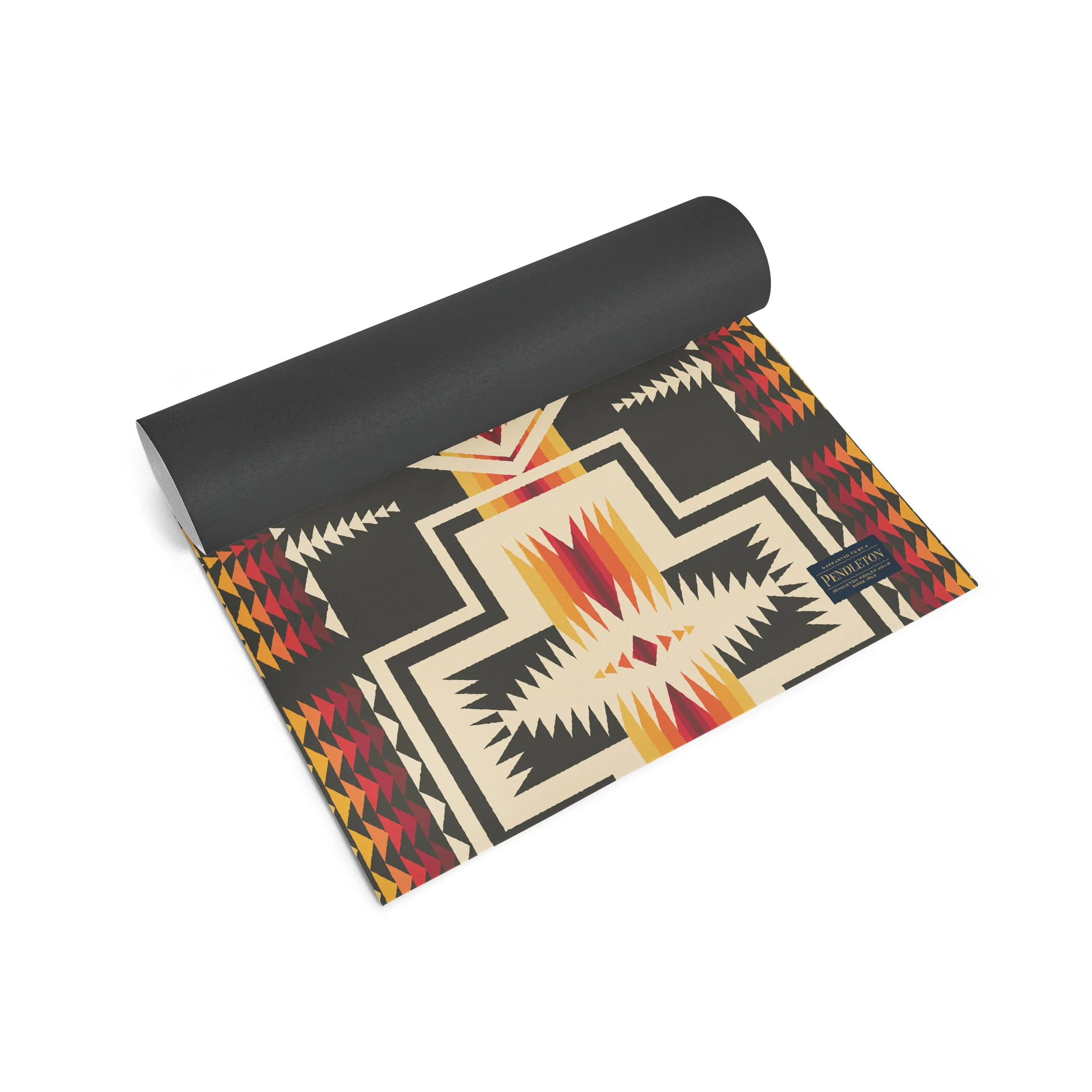 Pendleton x Yune Yoga Mat Harding Black 5mm