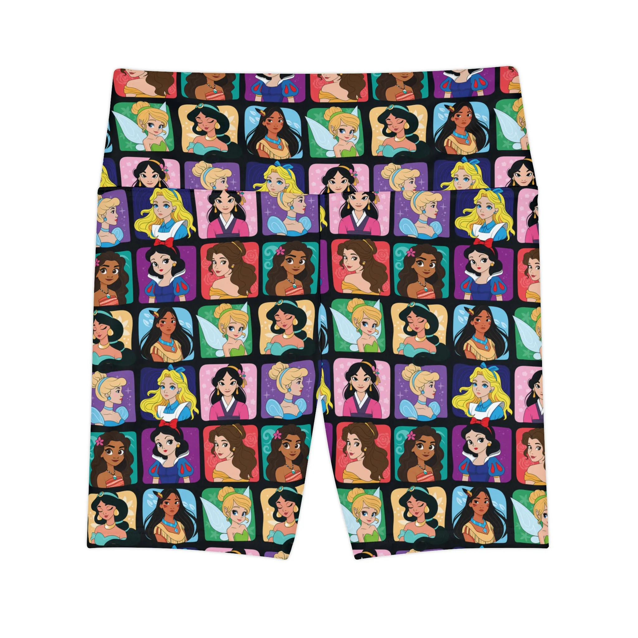 Princess Portraits Women's Athletic Workout Shorts