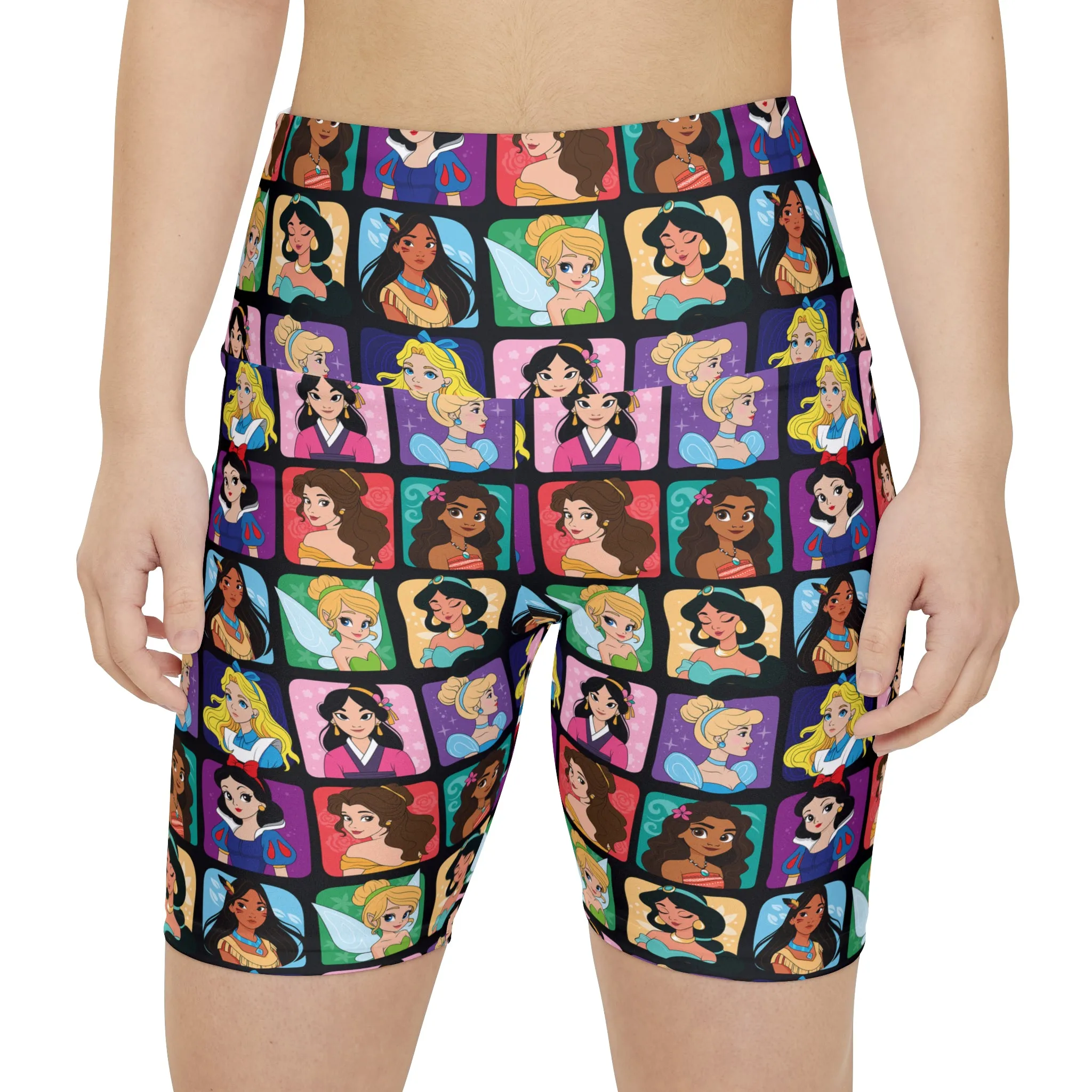 Princess Portraits Women's Athletic Workout Shorts