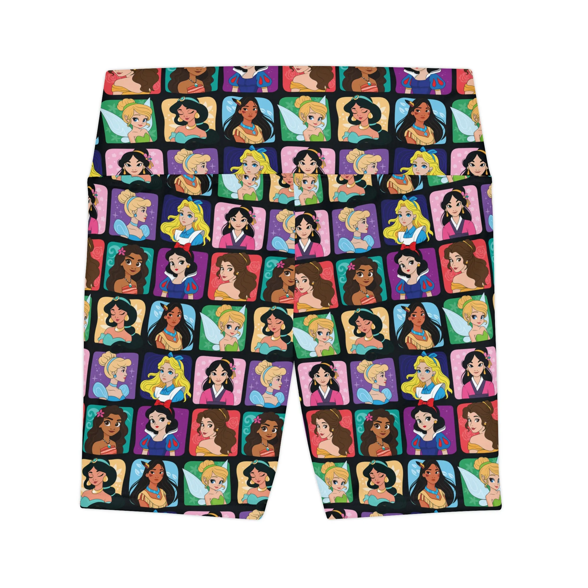 Princess Portraits Women's Athletic Workout Shorts