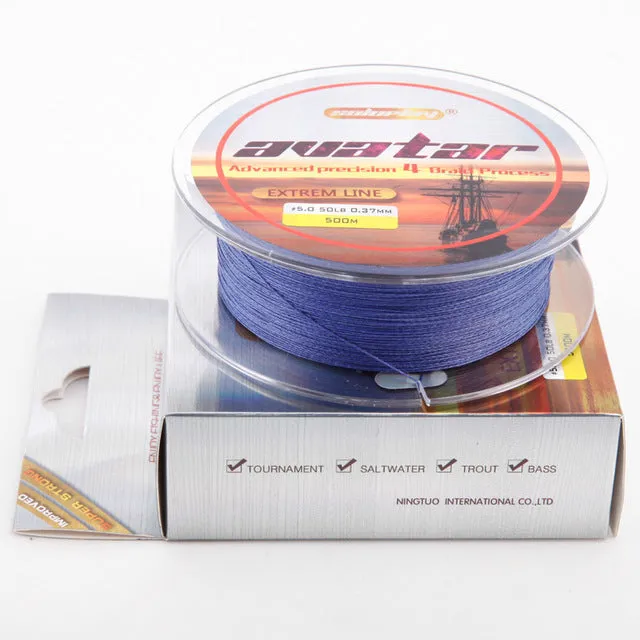 Promotion!!! SOLOPLAY 500m 10LB - 80LB Braided Fishing Line PE Strong Multifilament Fishing Line Carp Japan PE Line