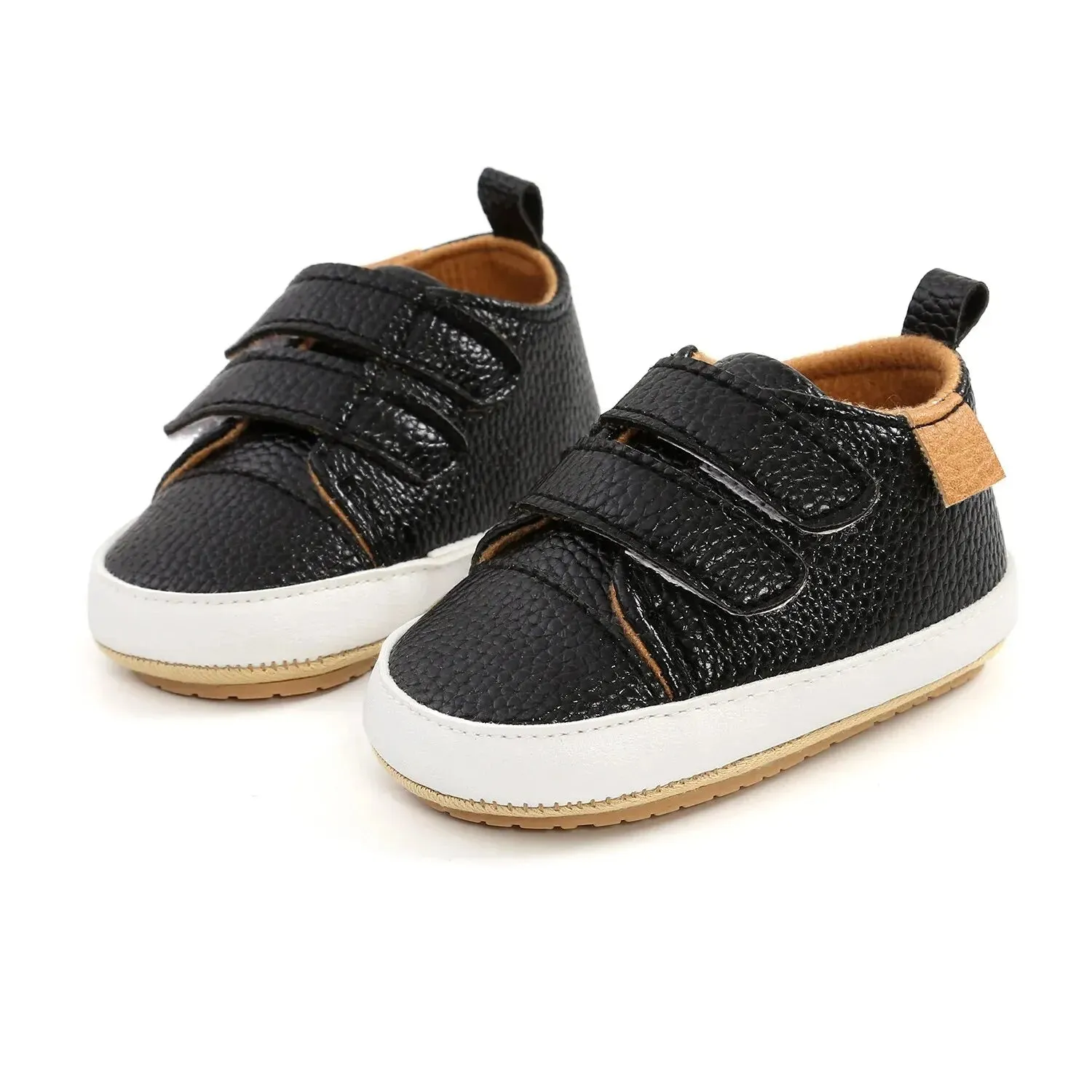 PU Leather Causal Non-slip Soft Sole Baby Shoes