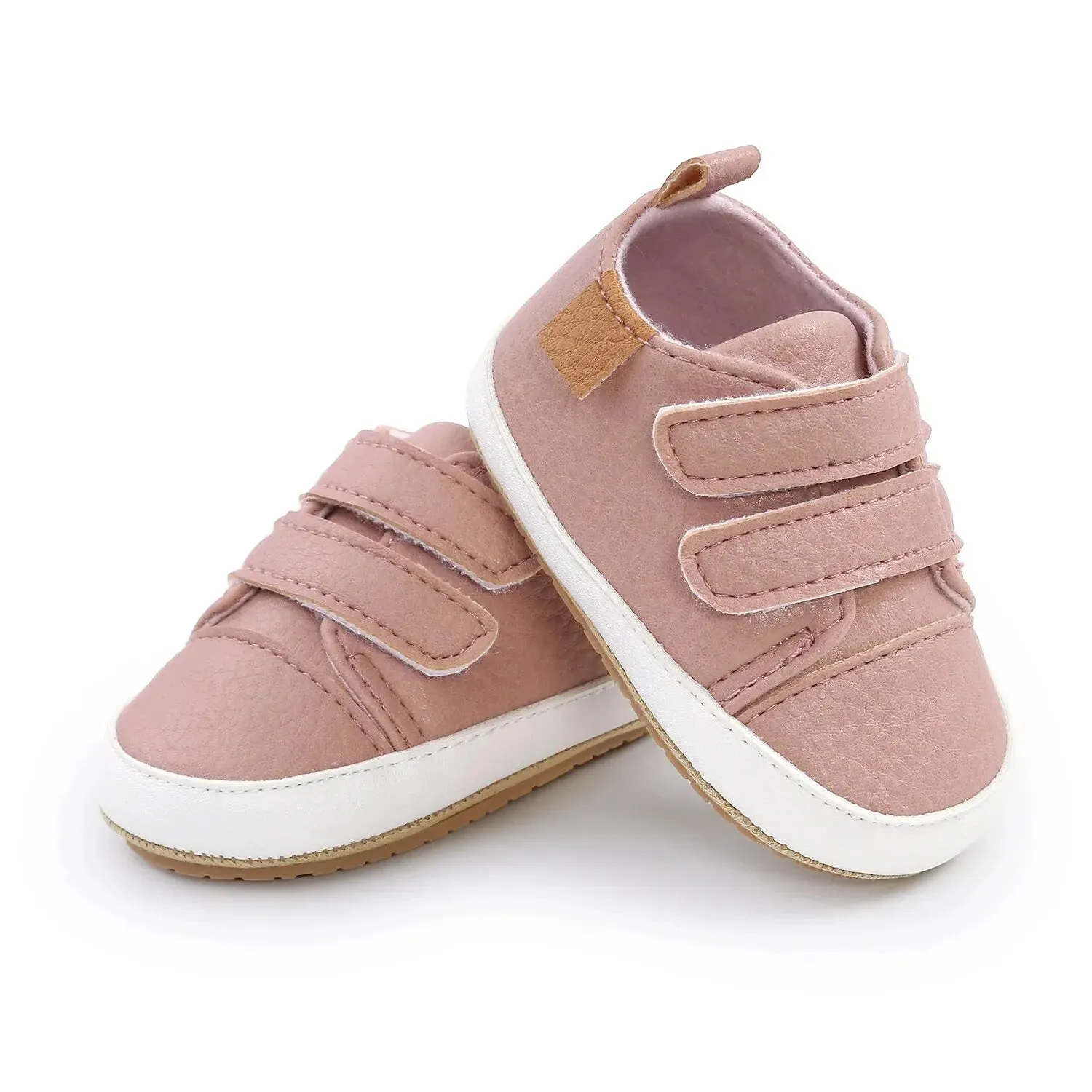 PU Leather Causal Non-slip Soft Sole Baby Shoes