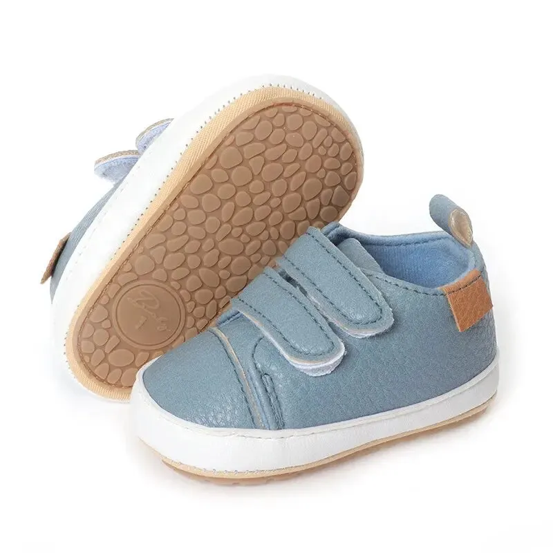 PU Leather Causal Non-slip Soft Sole Baby Shoes