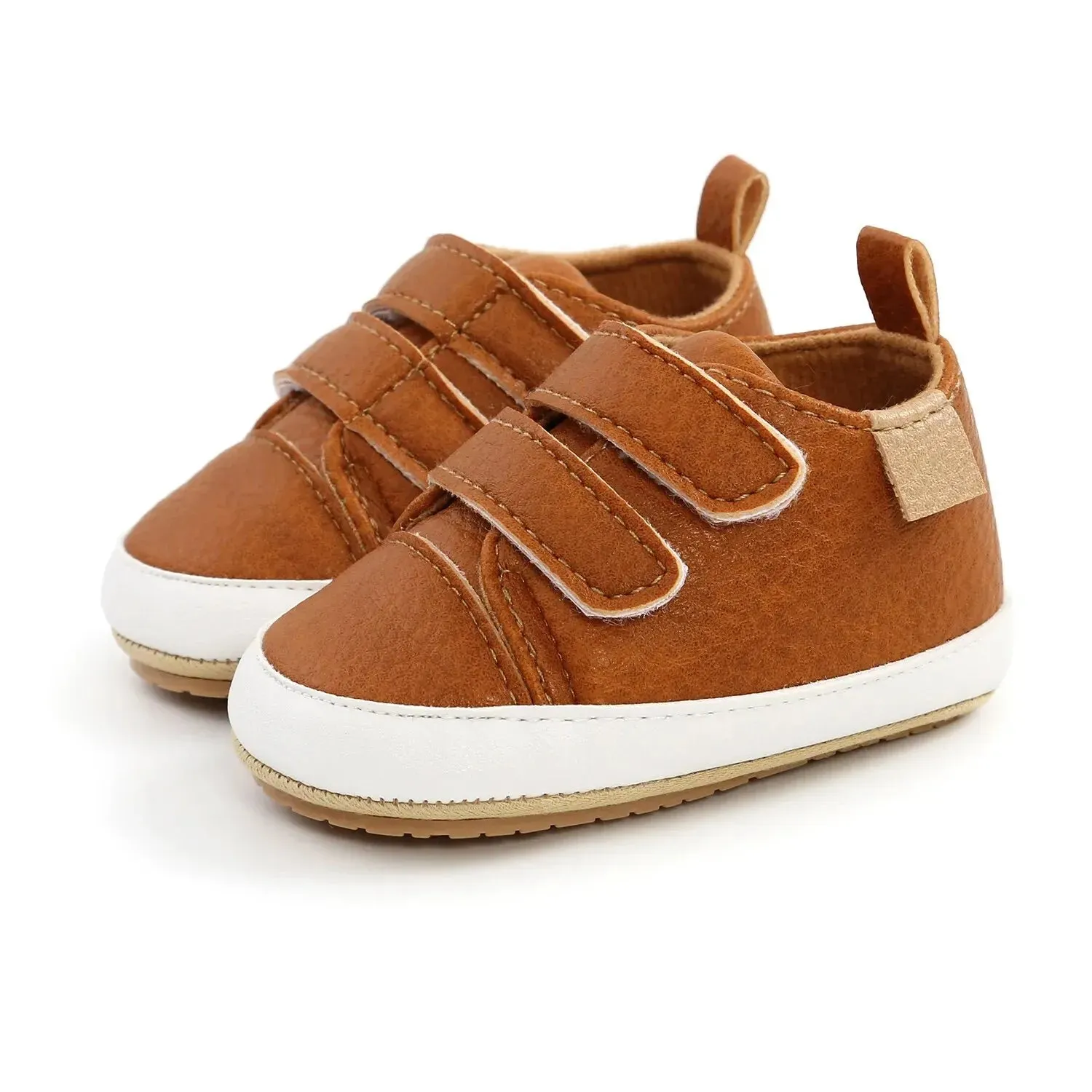 PU Leather Causal Non-slip Soft Sole Baby Shoes