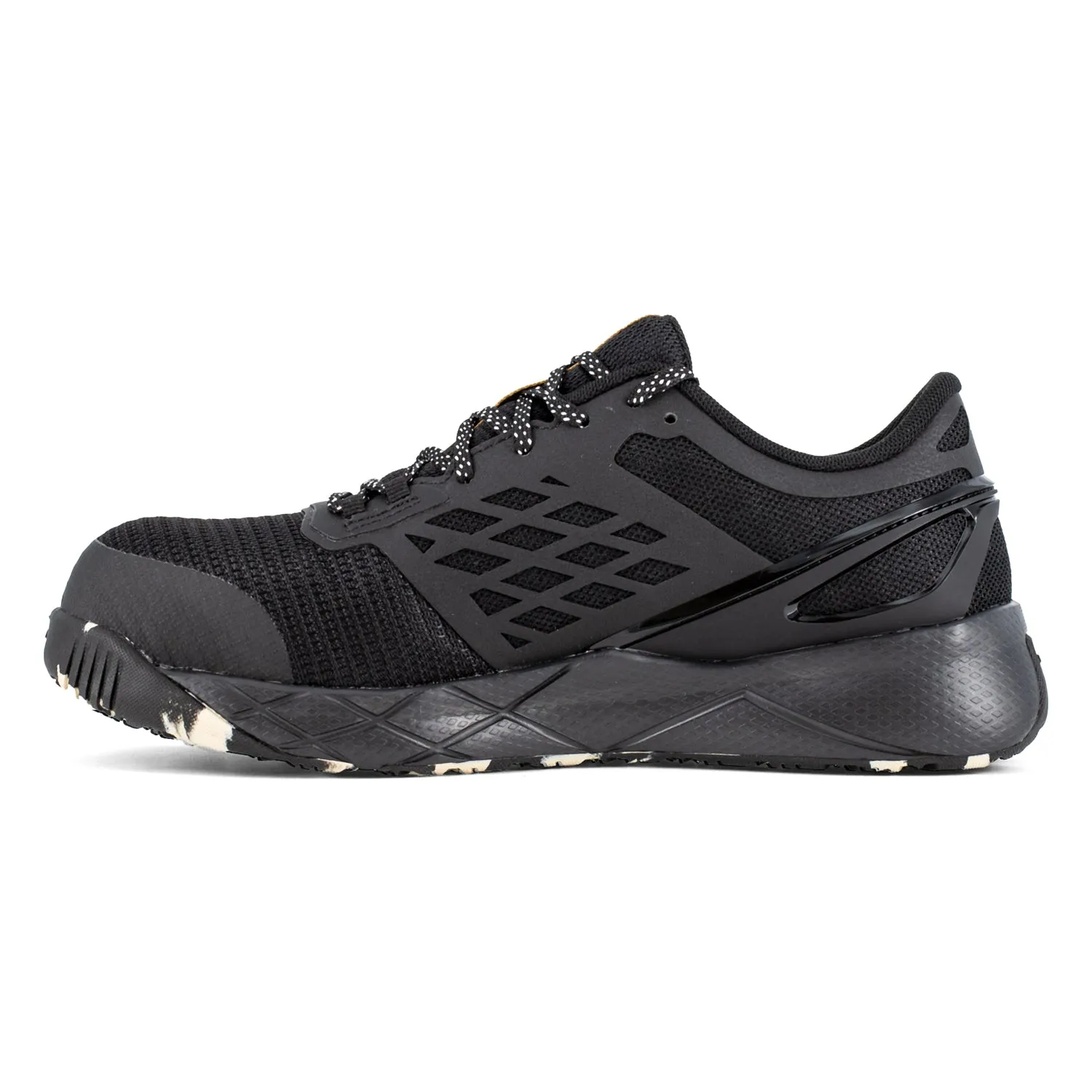 Reebok Womens Nanoflex TR Black/Camo Mesh CT Athletic Work Shoes