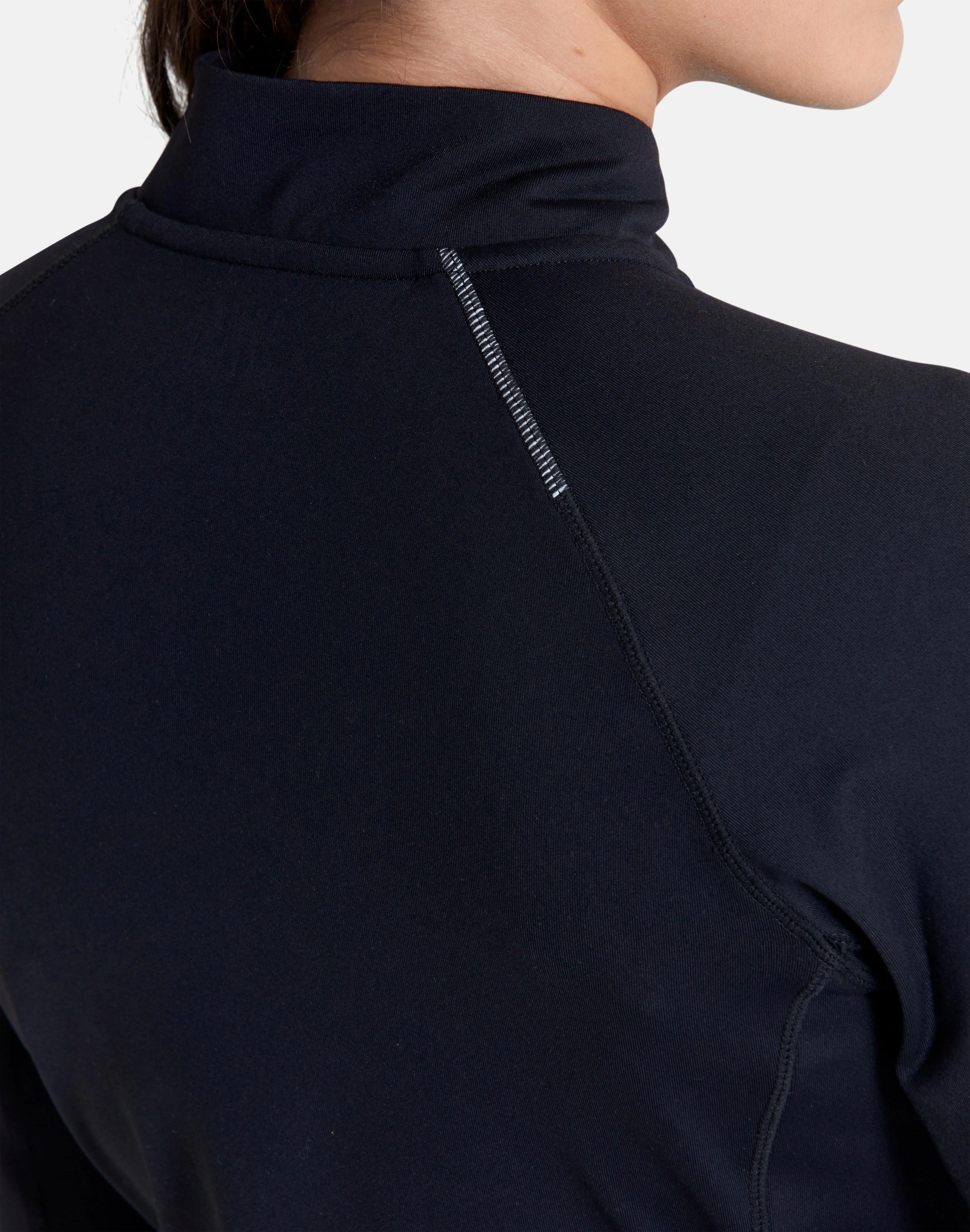 Relentless 1/4 Zip in Black