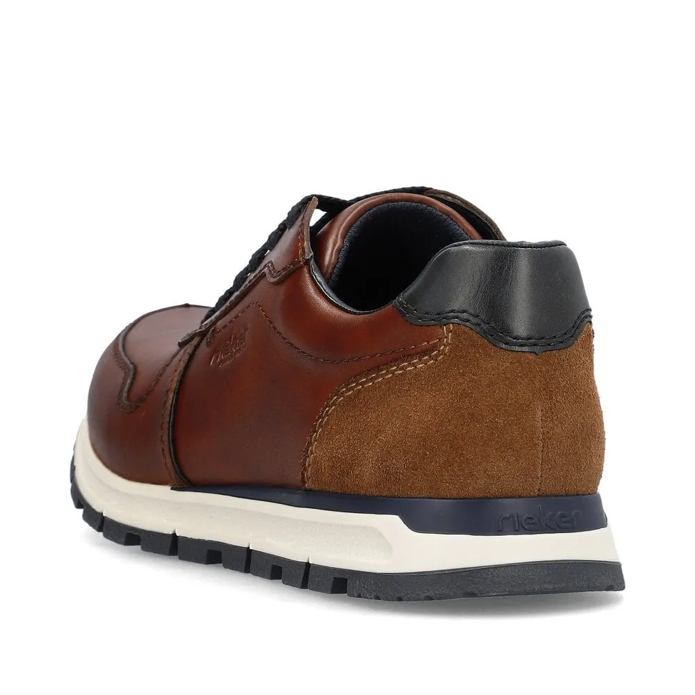 Rieker B0503 Men's Trainer Brown