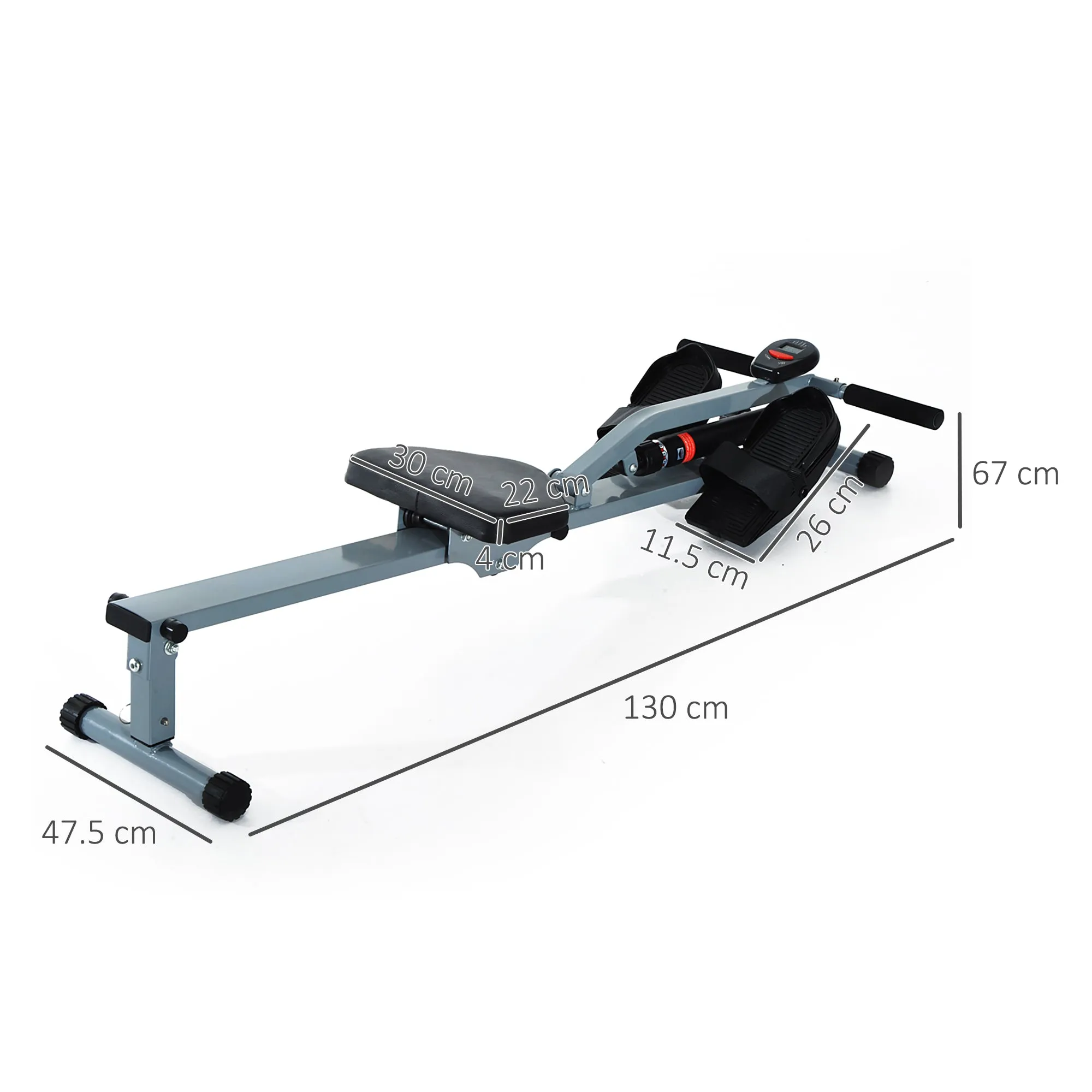 Rowing Machine W/ Monitor