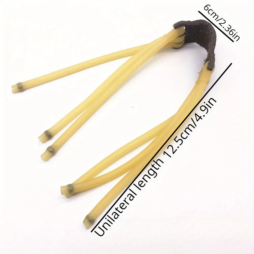 Rubber Band Slingshot Group for Traditional Competitive Shooting