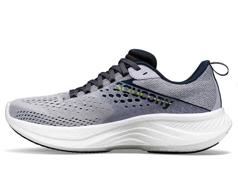 Saucony Ride 17 Ladies Running Shoe (Iris/Navy)