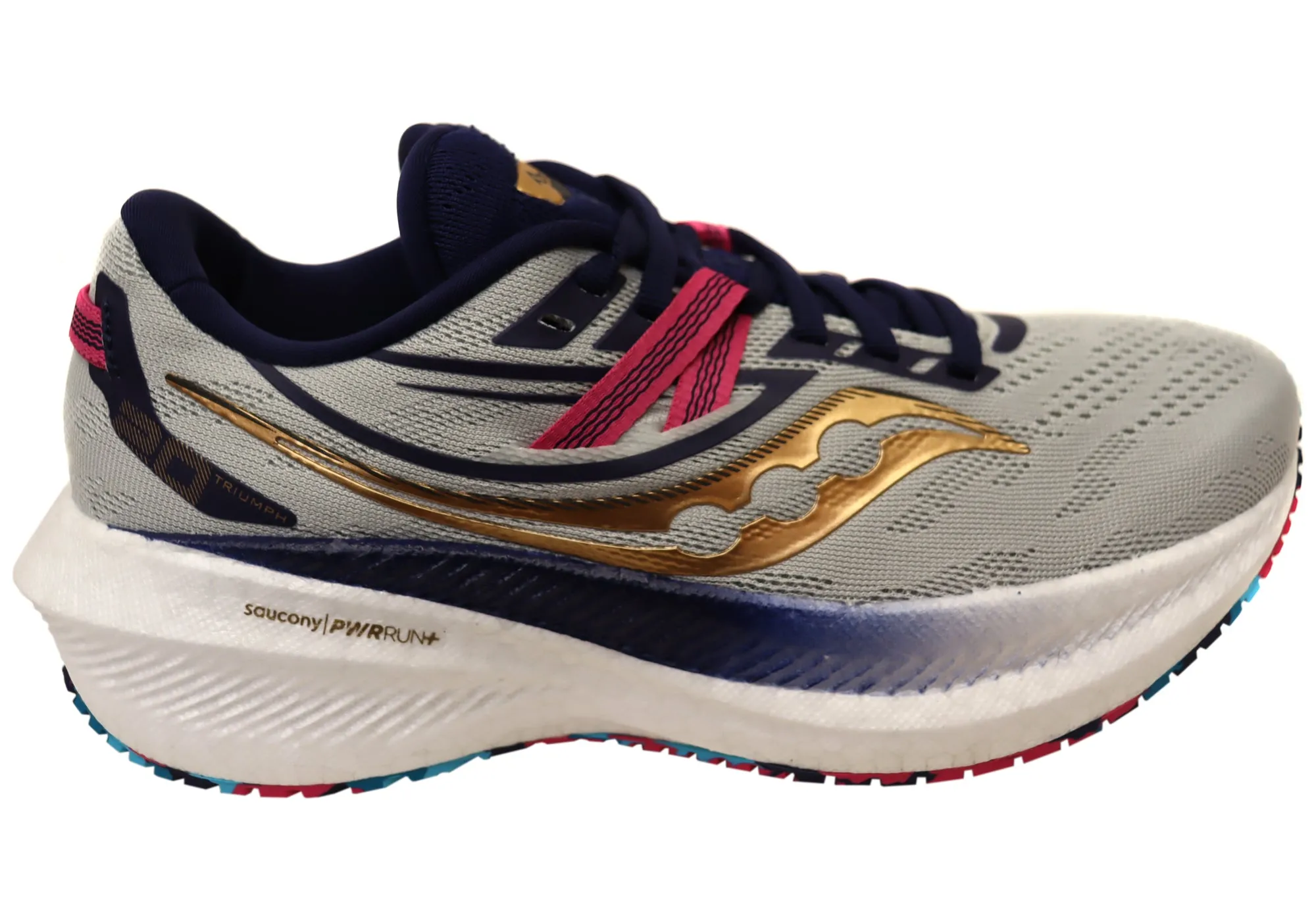 Saucony Womens Triumph 20 Comfortable Athletic Running Shoes