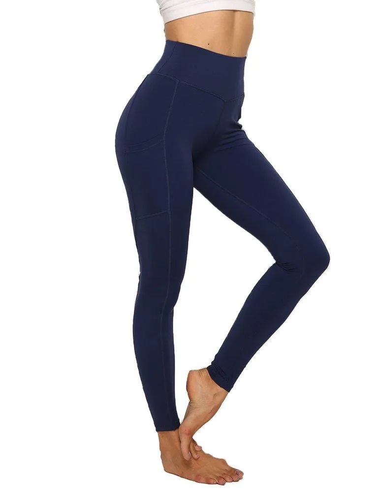 SEASUM Scrunch Butt Leggings with Pockets