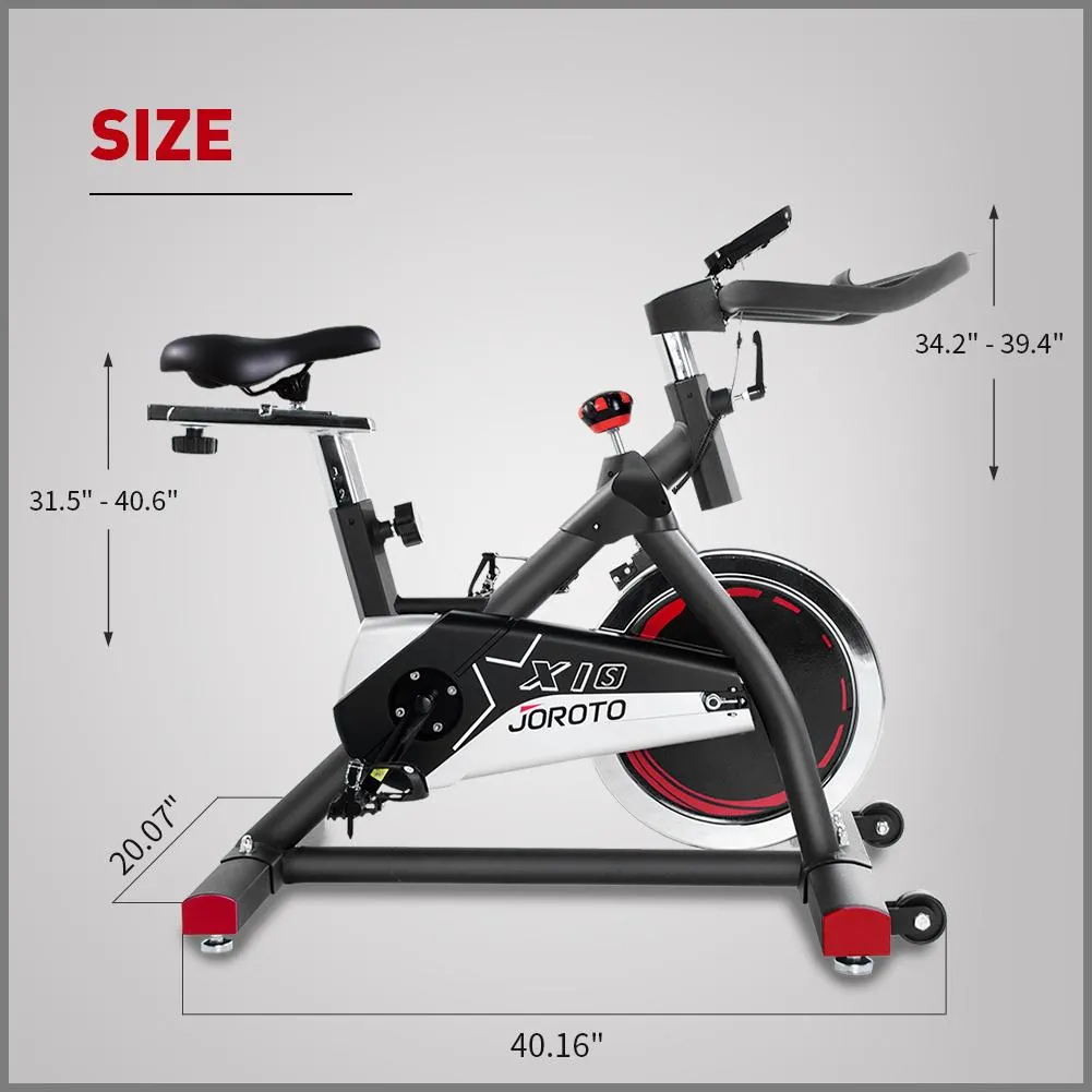 Second Hand, Almost New, Indoor Cycling Spin Bike - JOROTO X1S PDK