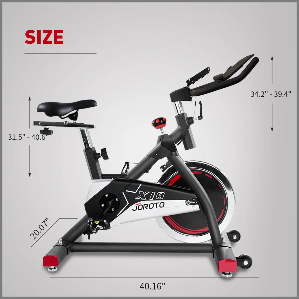 Second Hand, Almost New, Indoor Cycling Spin Bike - JOROTO X1S PDK