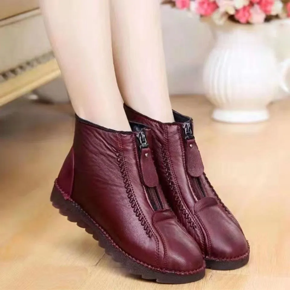 SH285 - Low Tube Zipper Boots