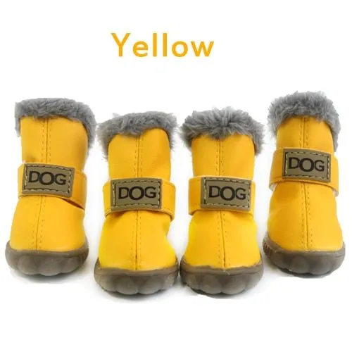 Small Dog Boots - Cozy Winter Shoes for Puppies!