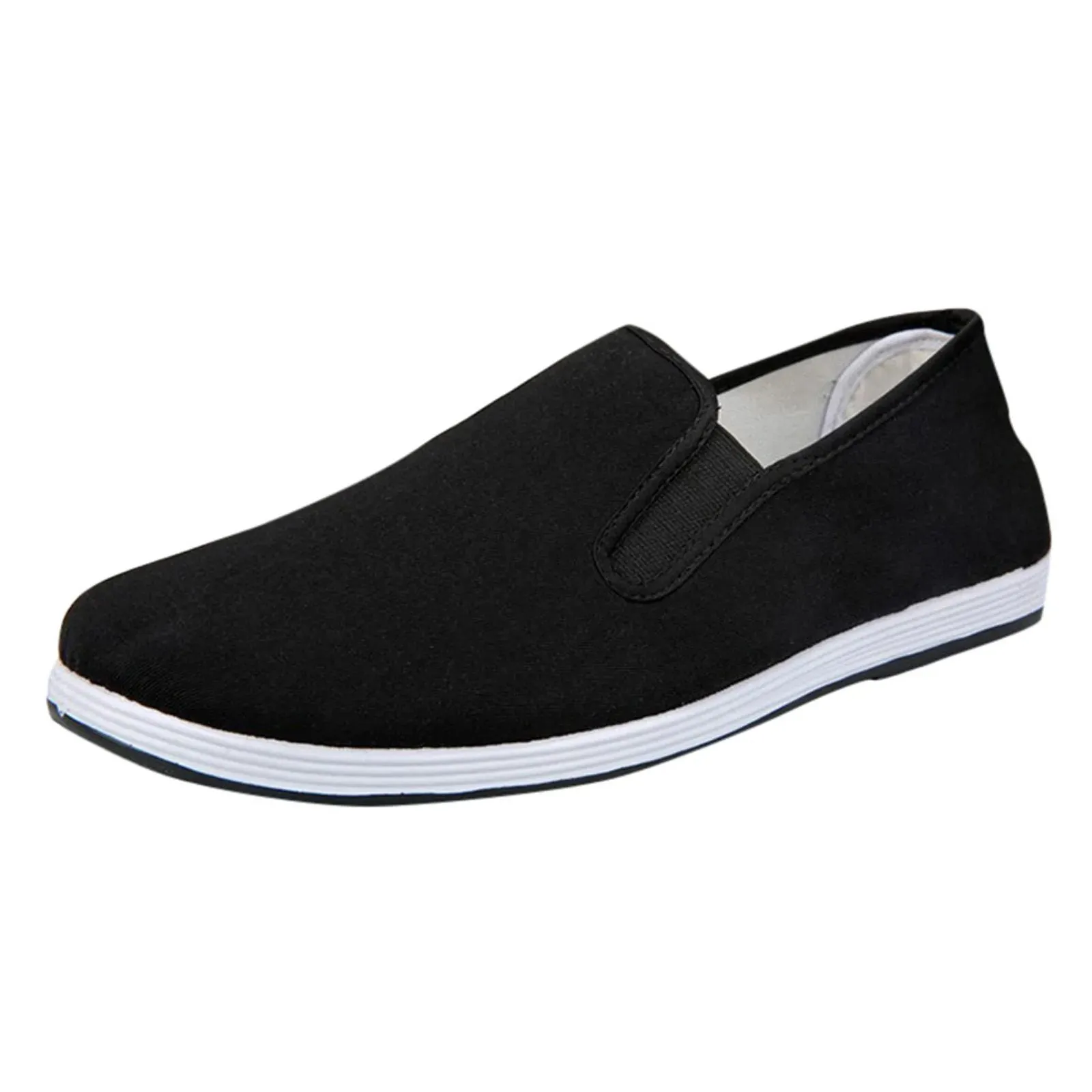 Solid Shoes Leisure Breathable Men Lazy Shoes Sports Color Outdoor Slip-On Men'S Mens Running Shoes Men'S Athletic Sneaker New