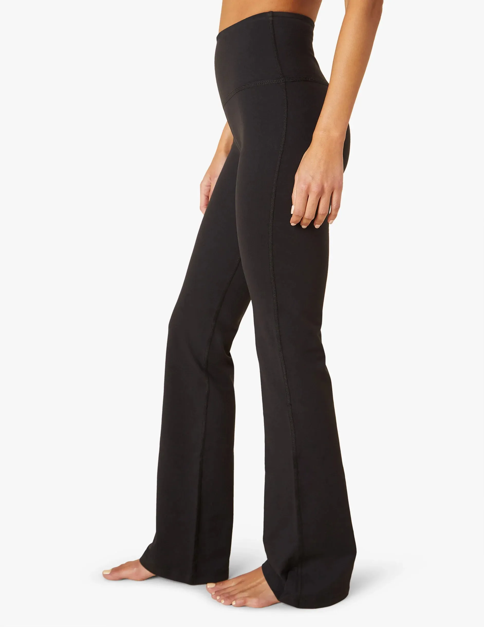 Spacedye High Waisted Practice Pant in Black