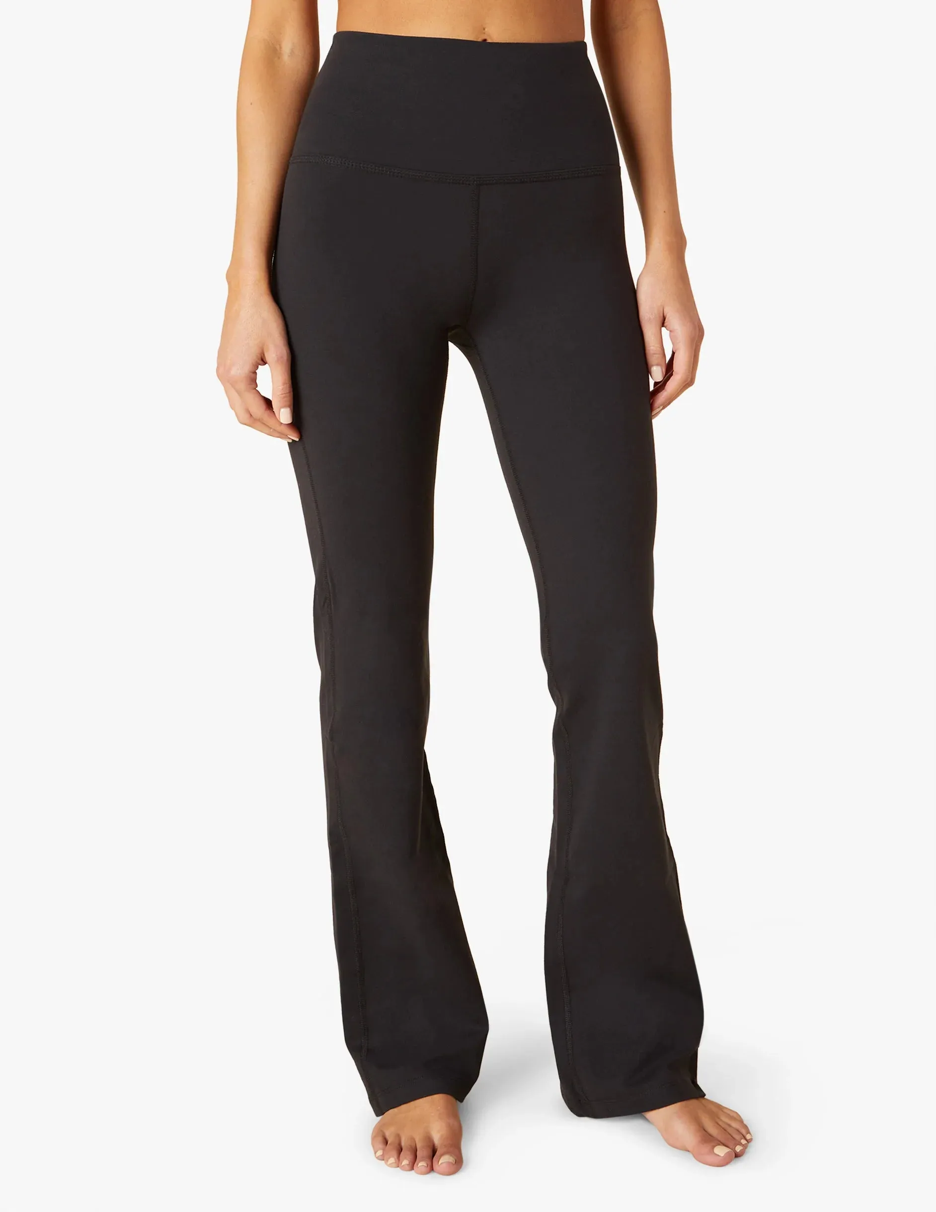 Spacedye High Waisted Practice Pant in Black