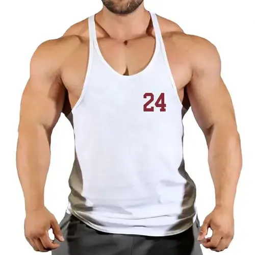 Sport Brand Vest Muscle Gym Mens Back Tank Top Sleeveless Stringer