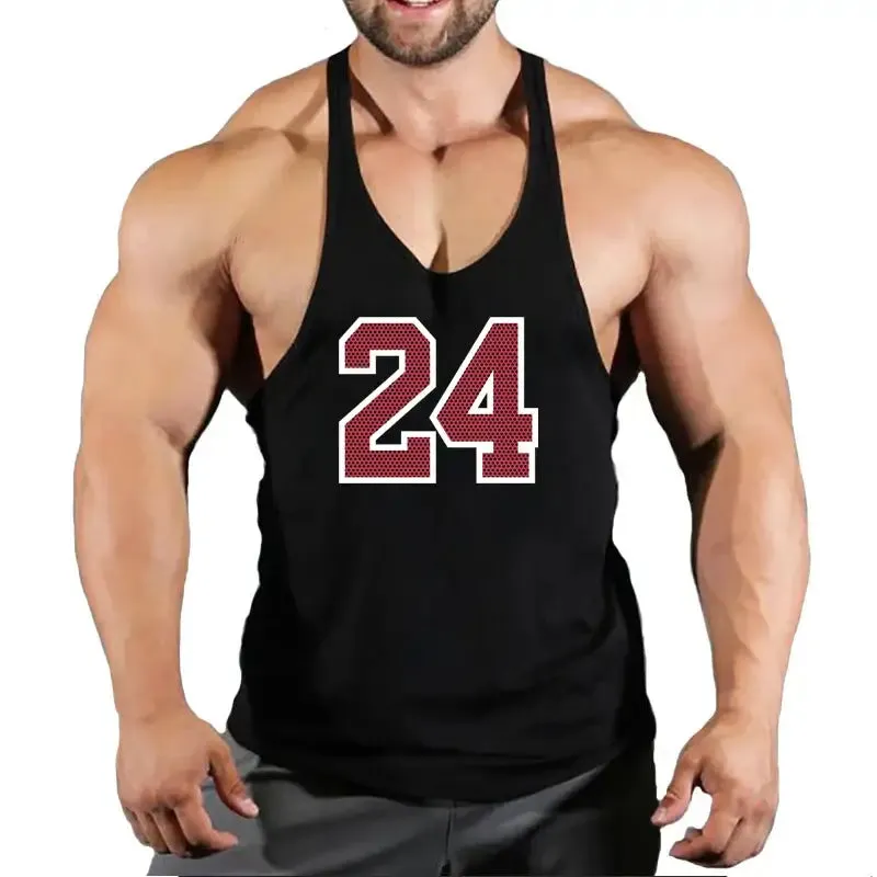 Sport Brand Vest Muscle Gym Mens Back Tank Top Sleeveless Stringer