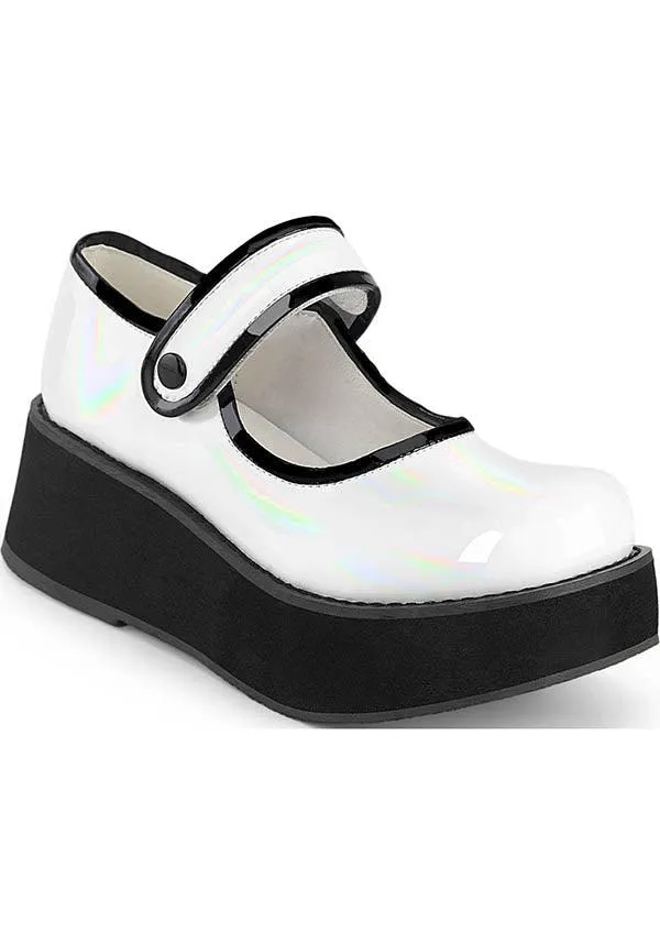 SPRITE-01 [White Holo Patent] | PLATFORMS [PREORDER]