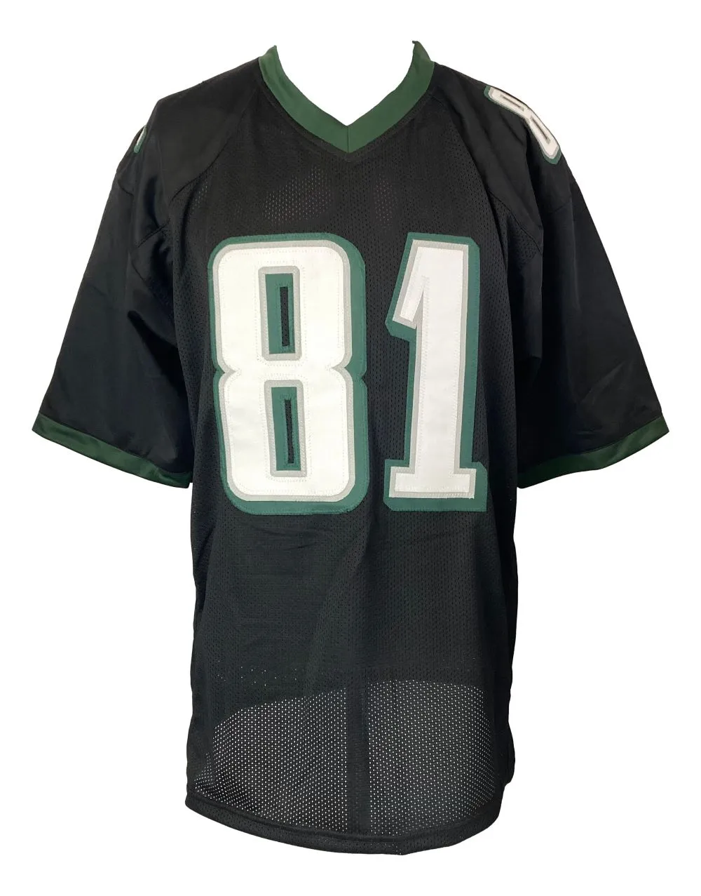 Terrell Owens Philadelphia Signed Black Stat Football Jersey JSA ITP