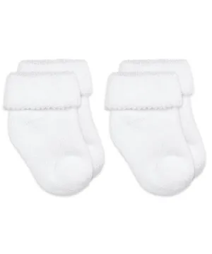 Terry Turn Cuff Bootie Socks 2 Pair Pack