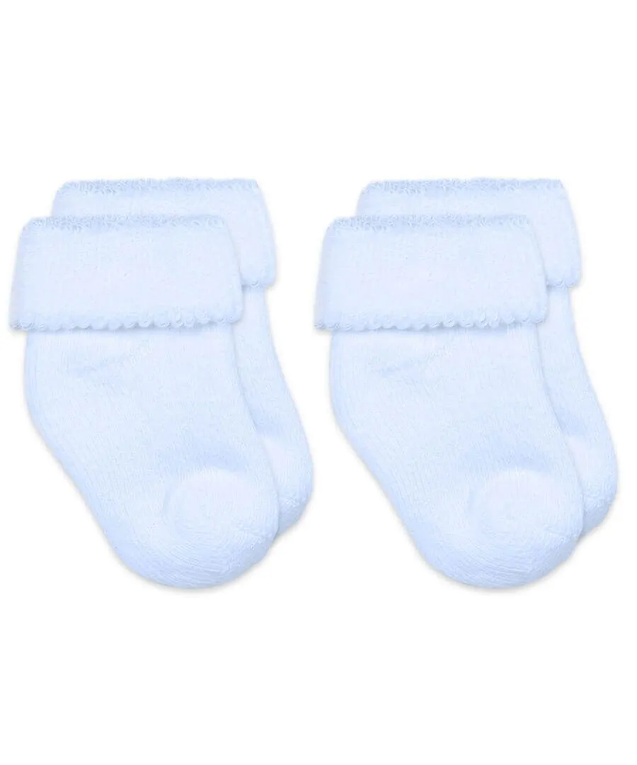 Terry Turn Cuff Bootie Socks 2 Pair Pack