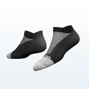 Thin Athletic No Show Socks (Black) (3 Pairs)