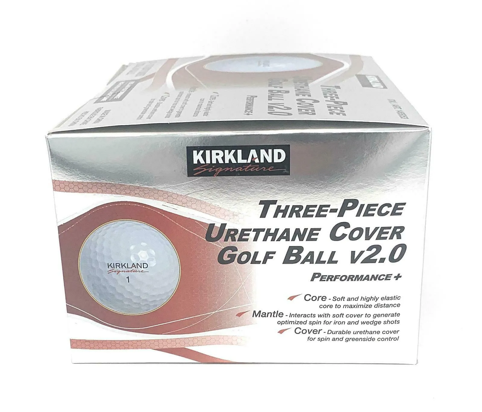 Three-Piece Urethane Cover Golf Ball v2.0 Performance   Total of 24 Balls