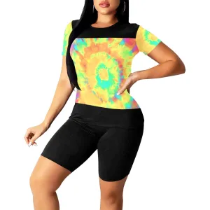 Tie Dye Women's Workout Set