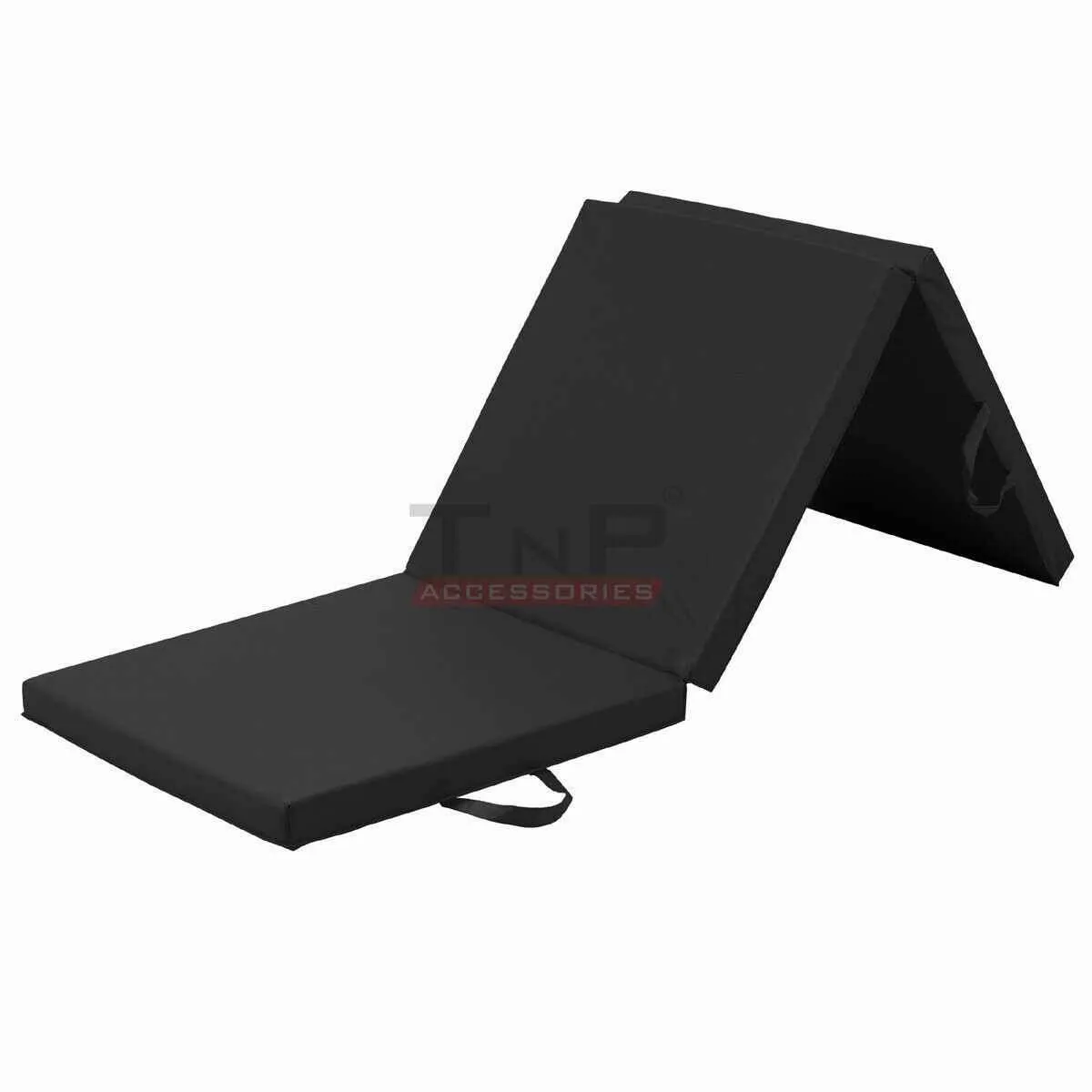 Tri-Fold Exercise Mat 3cm Thick - Black