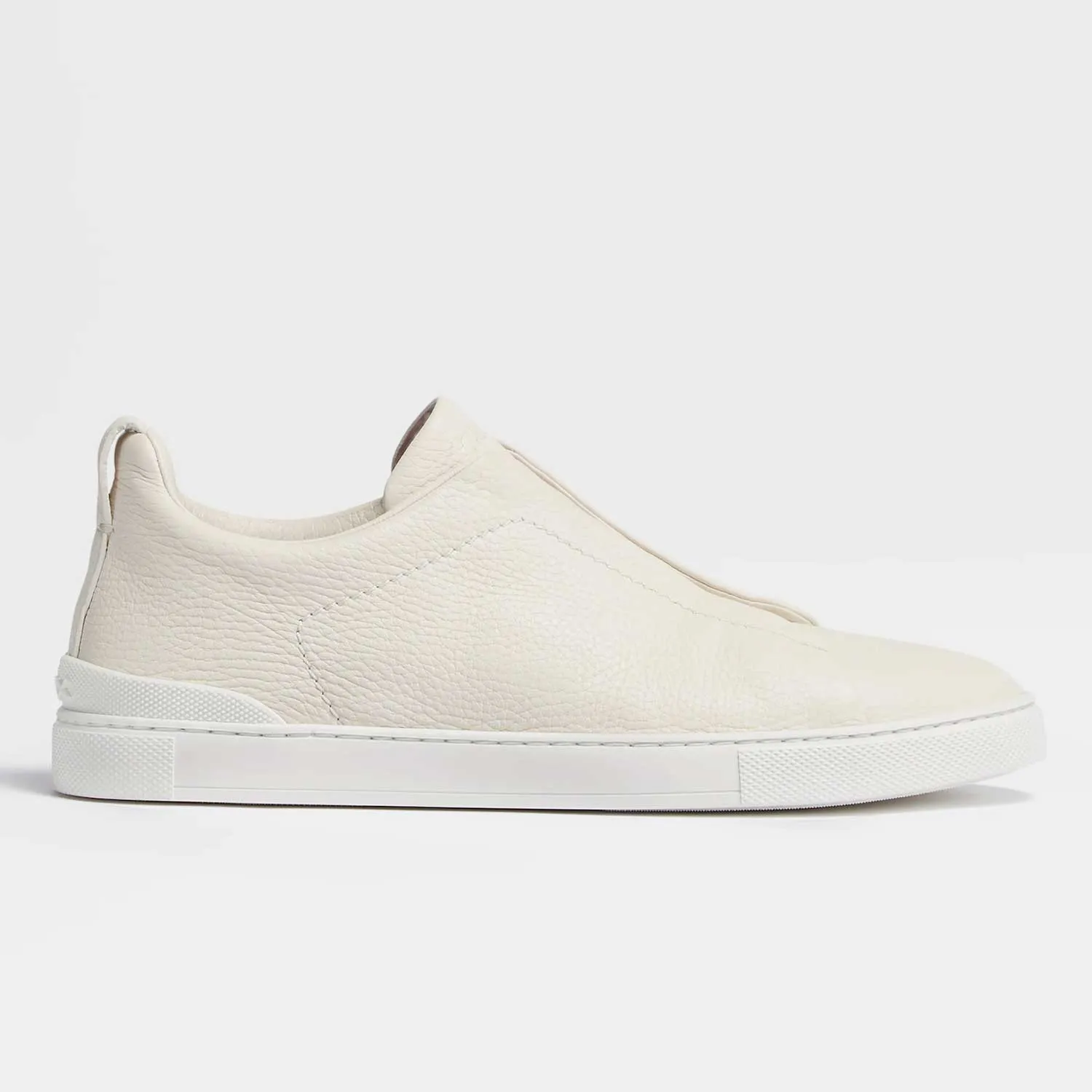 Triple Stitch Deerskin Sneaker