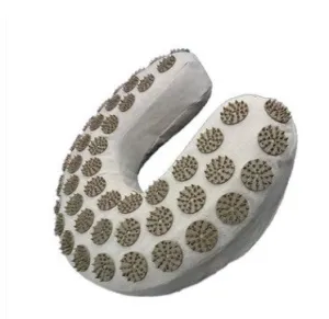 U-Shaped Acupuncture Pillow Organic Linen | Brodtica.com