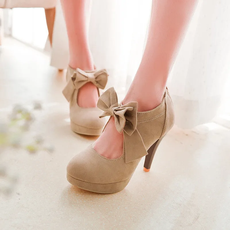 Uniwim Sweet Bow Heeled Shoes  SE2098