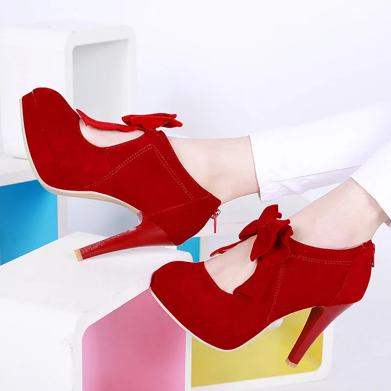 Uniwim Sweet Bow Heeled Shoes  SE2098